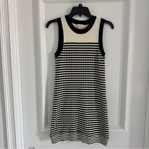 Ramy Brook Zahra Dress Black & White Size XS
